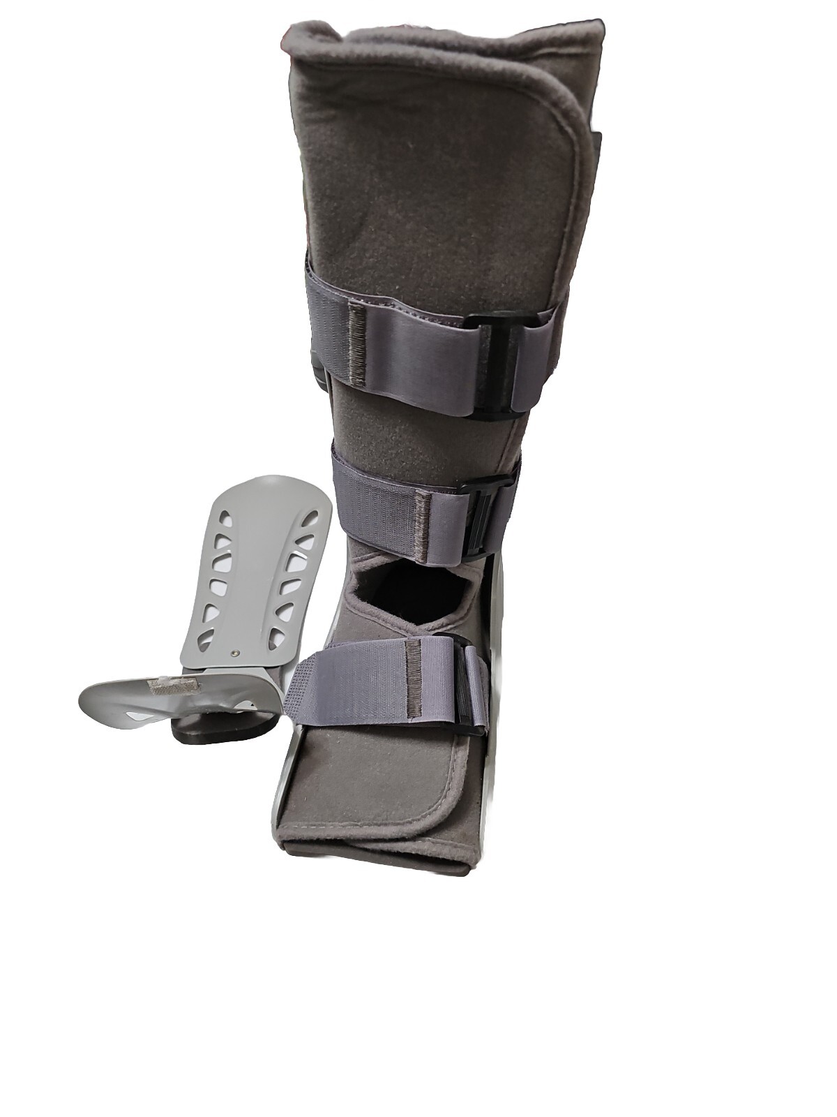 Aircast “SoftStrike” Tall Gray Walking Boot [Size: M] (EUC)