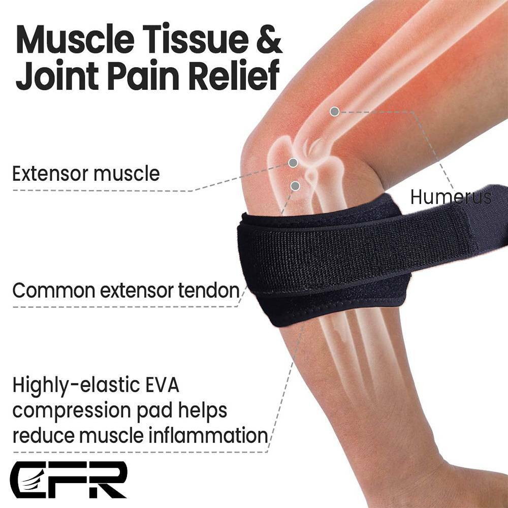 Elbow Support Brace Compression Arm Strap Pad Joint Arthritis Tendon Tennis Golf