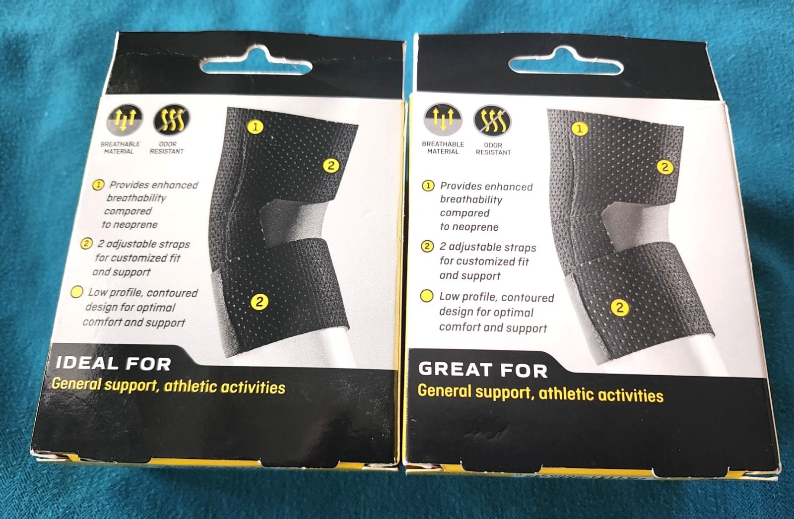 2 NEW – 3M Futuro ELBOW Performance Comfort Supports Adjustable 6.5-13.5 IN.