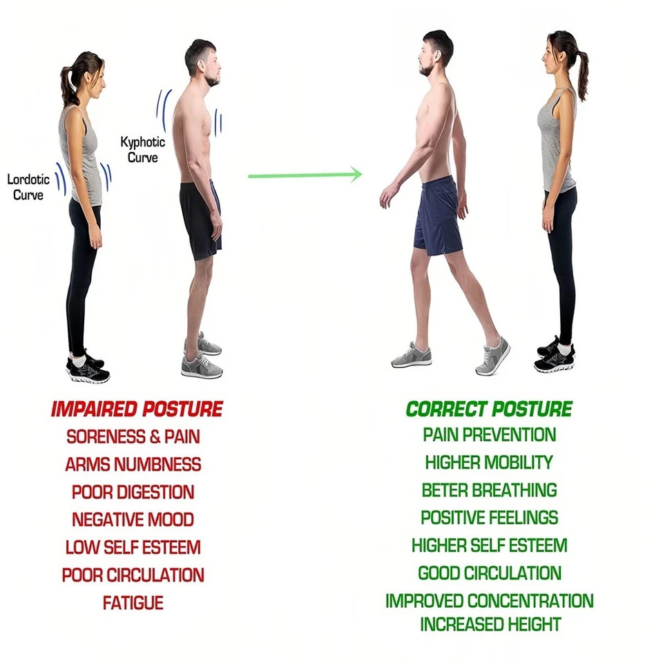 Adjustable Posture Corrector for WomenMen Breathable Back Brace