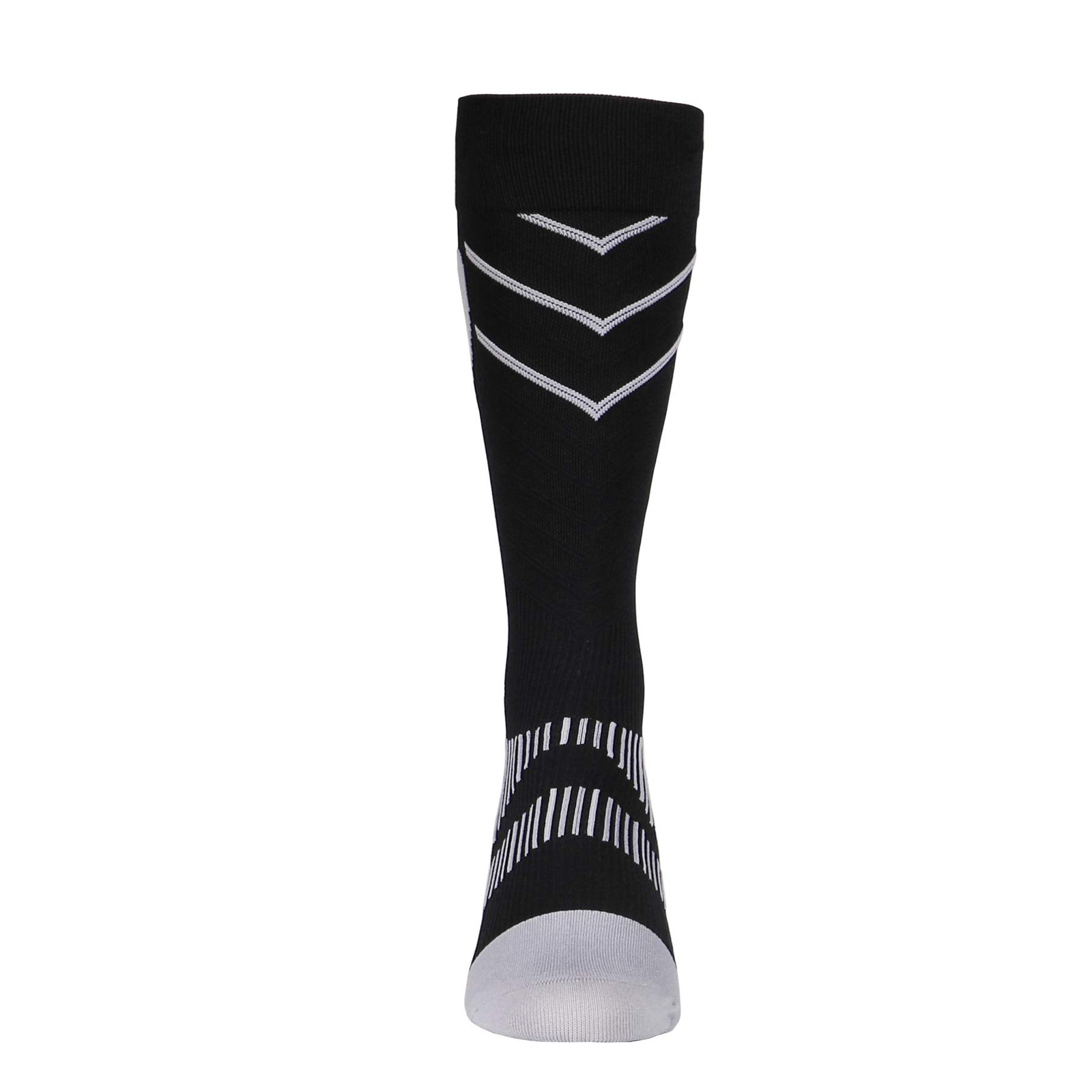 NuVein Compression Socks, 15-20 mmHg Support for Athletic Medium, Gray