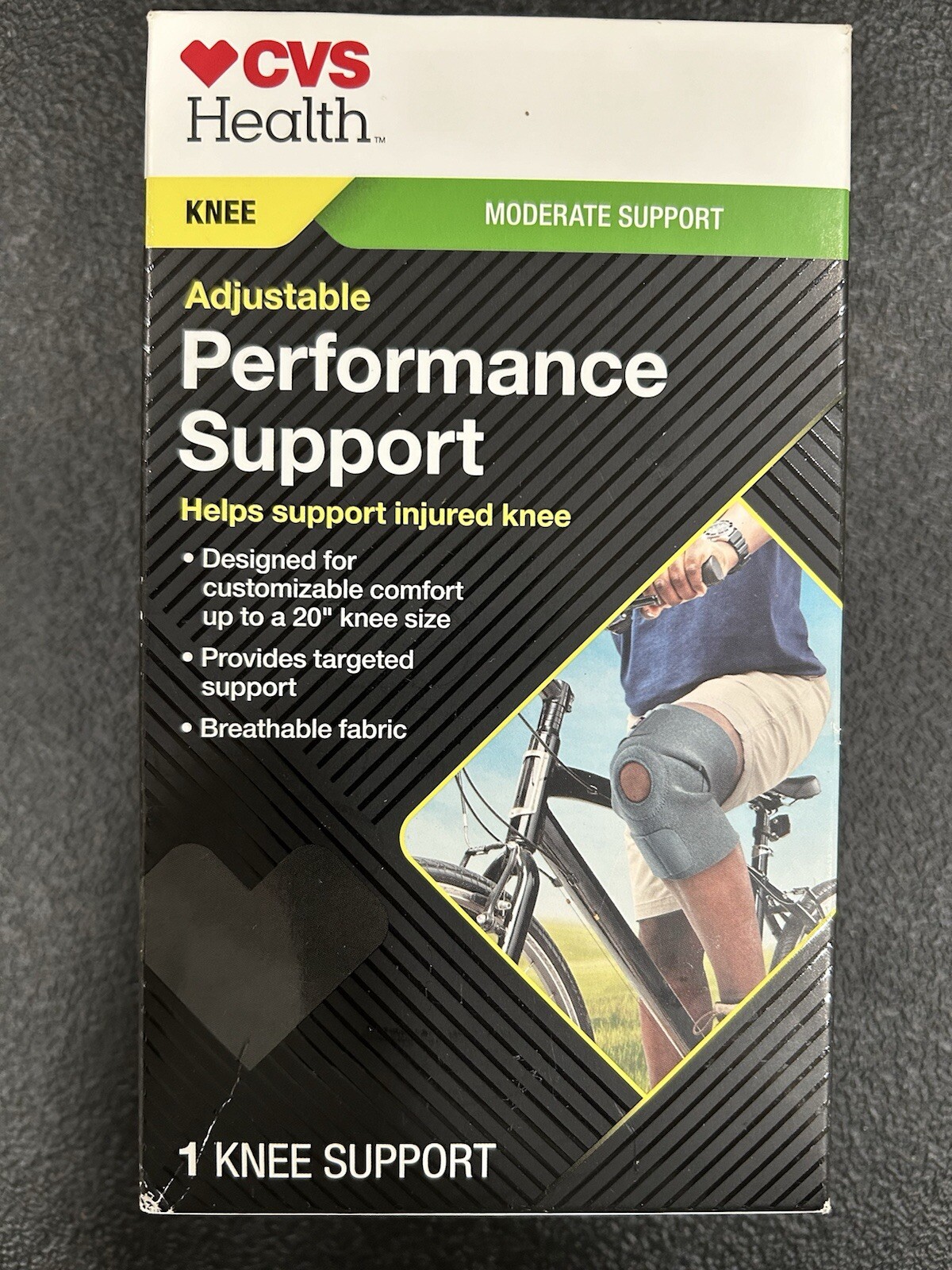 CVS Moderate Knee Support. Adjustable Performance Support