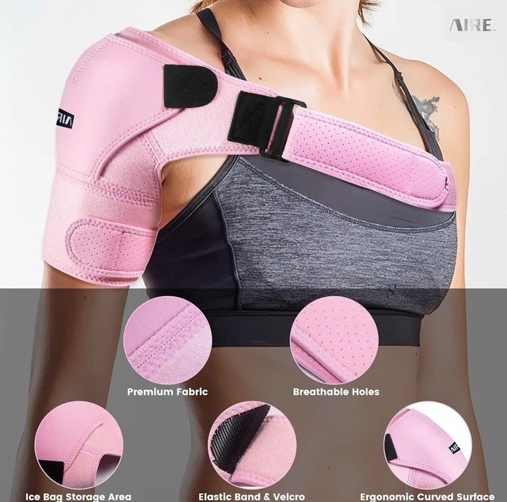 Shoulder Brace for Women & Men Recovery Shoulder. W/Adjustable Shoulder Support