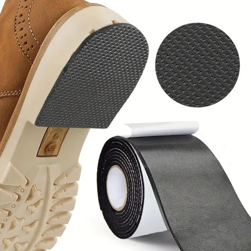 Thick Non-Slip Shoe Sole Stickers Wear-Resistant Heel Pads Anti-Abrasion Sound-R