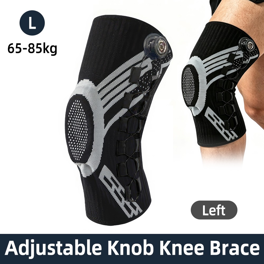 Knee Sleeve Compression Brace Support For Sport Joint Pain Arthritis Relief