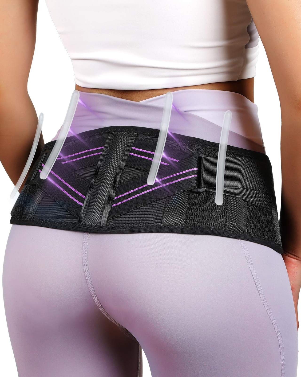 Cinturon Sacroiliaco Con Compresion Mejorada Para Alivio Lumbar Lujo