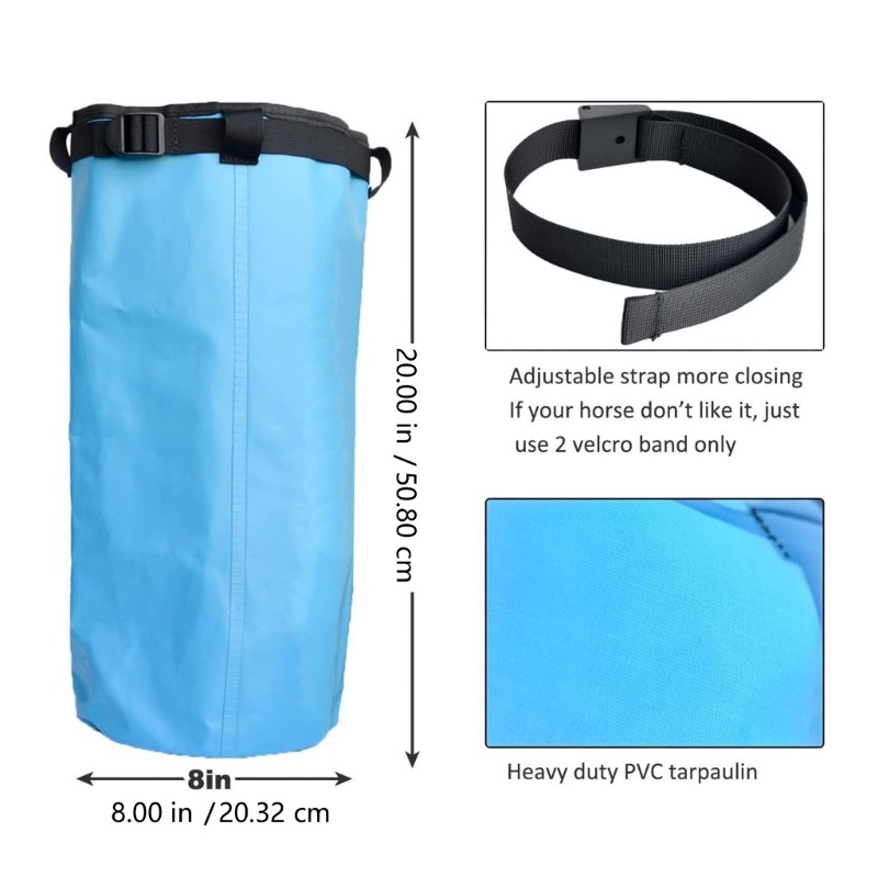 PVC Hoofs Soaking Boot with Elastic Band For Cleaning And Maintaining Horse Feet