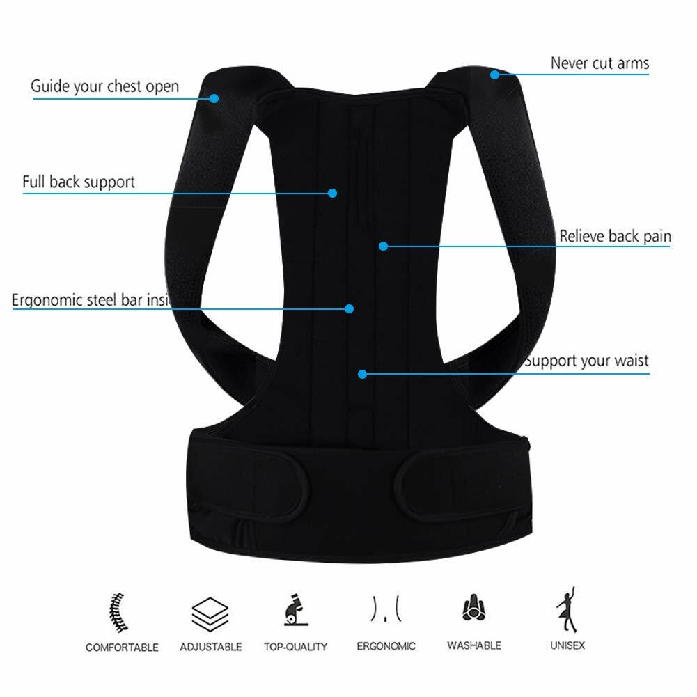 Posture Corrector For Men Hunching Back Support Health Care Shoulder Brace Belt