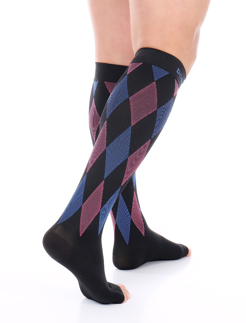 DOC MILLER MEDIAS DE COMPRESION PUNTA ABIERTA 3040mmHg MANGAS PARA DOLOR VARICES