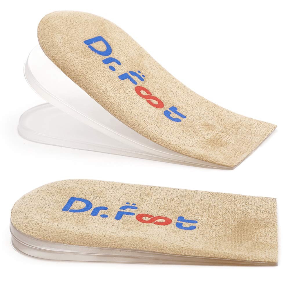 Adjustable Orthopedic Heel Lift Inserts, Leg Length Increase Insole, 3/4