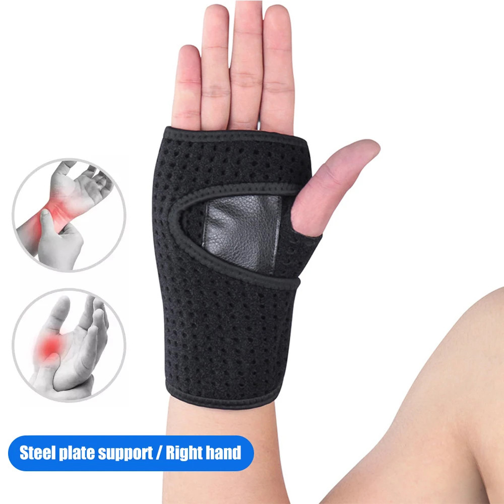 Adjustable Wrist Brace Tunnel Support Splint Hand Compression Night Wrap 1 Pc