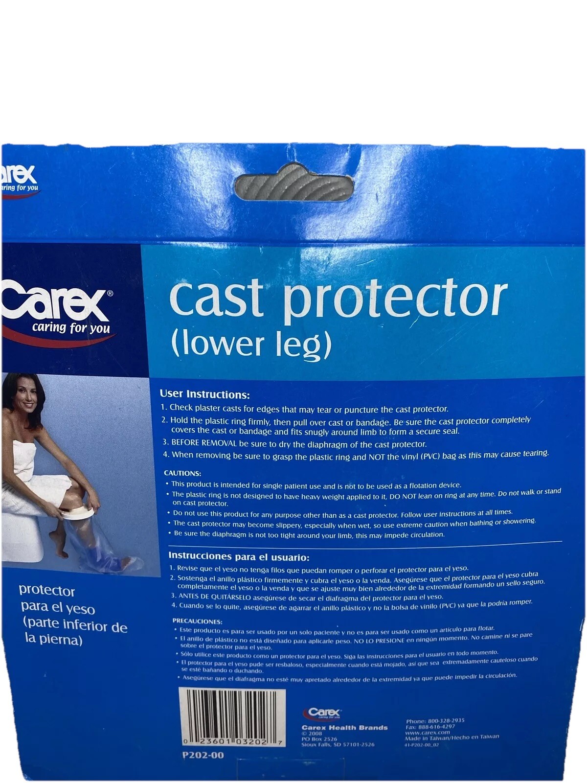 Carex Leg Cast Protector- Lower Leg P202