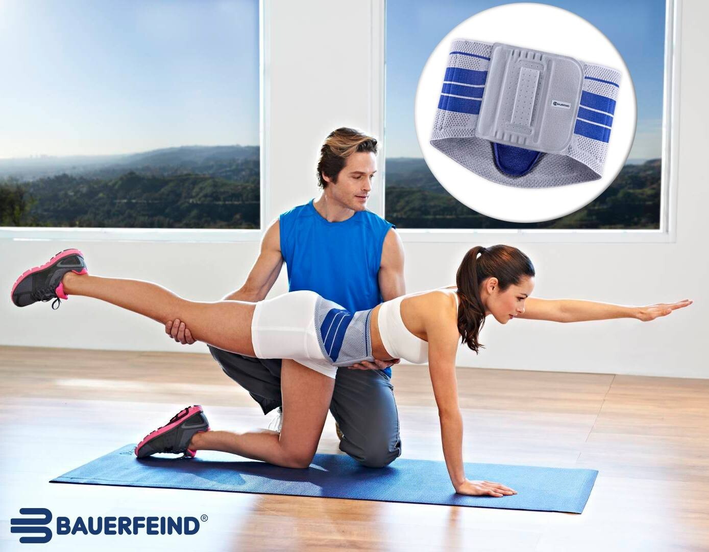 Bauerfeind LumboTrain Lady 5 Muscular Stabilization Spine Back Support Size 5