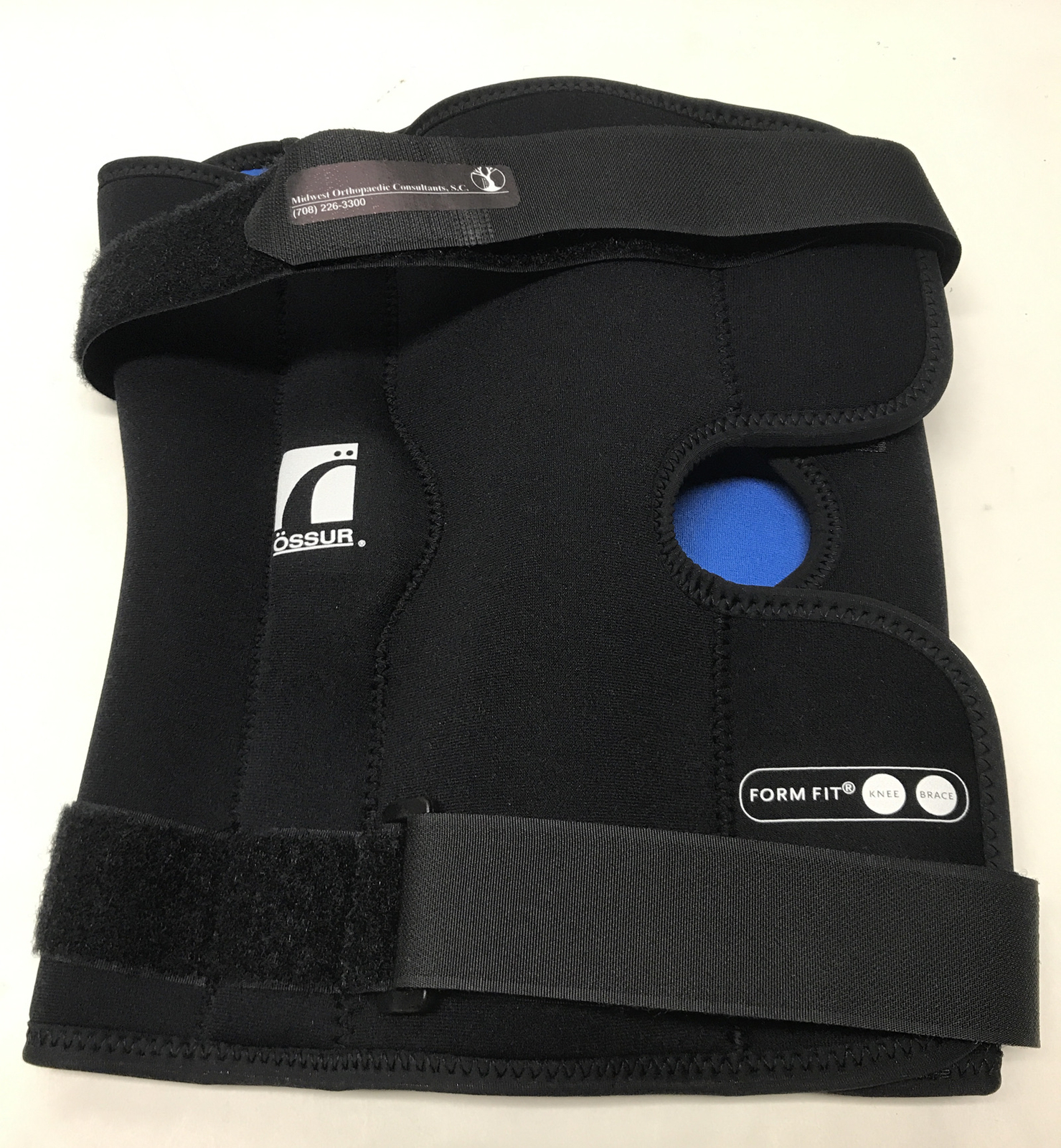 OSSUR FORM FIT 12” Knee Brace XXXL Compression Medial Lateral stabilization OA