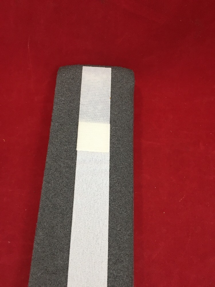 Lot of 12 NEW Foam Pad Leg Stabilizer with Straps Gray & Yellow 37″x2.75″X1.5″