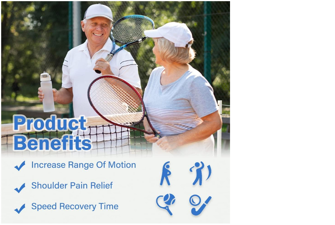 Shoulder Pulley for Physical Therapy Over Door Shoulder Rehab Exercise System fo