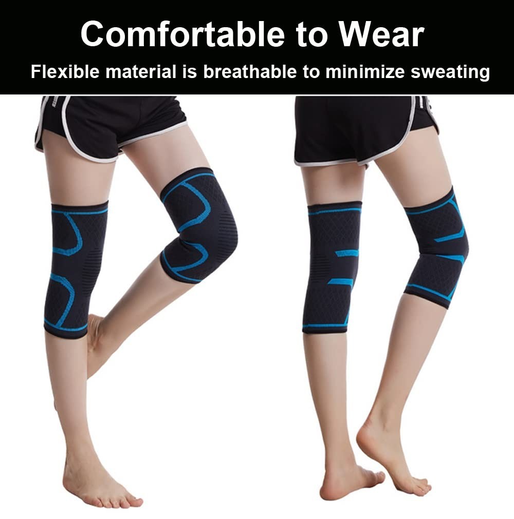 2 Rodilleras compresion dolor rodilla mangas peso muerto soporte flex