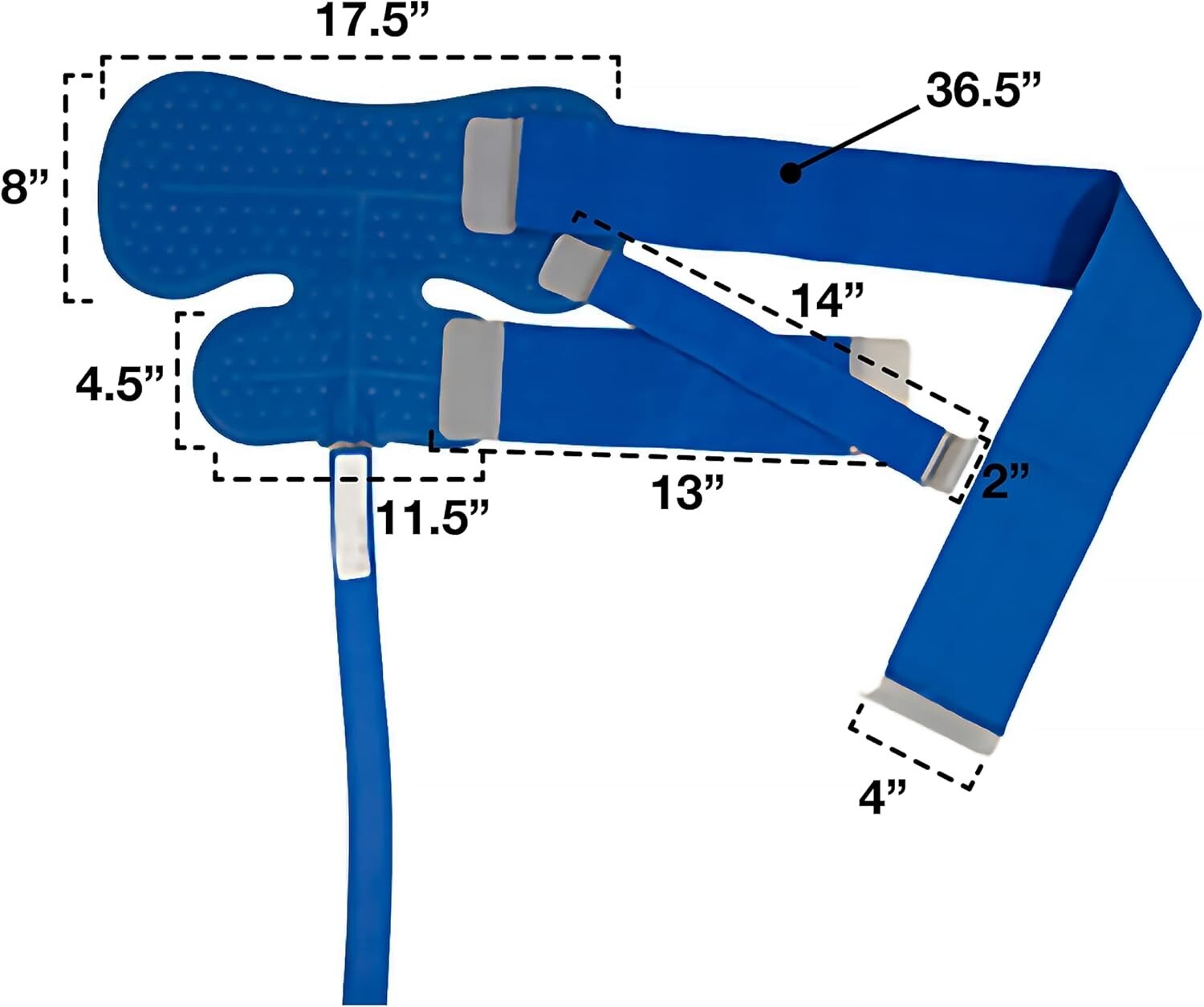 Adjustable Polar Active Ice Shoulder and Upper Arm Pad – Cooling Relief Solution