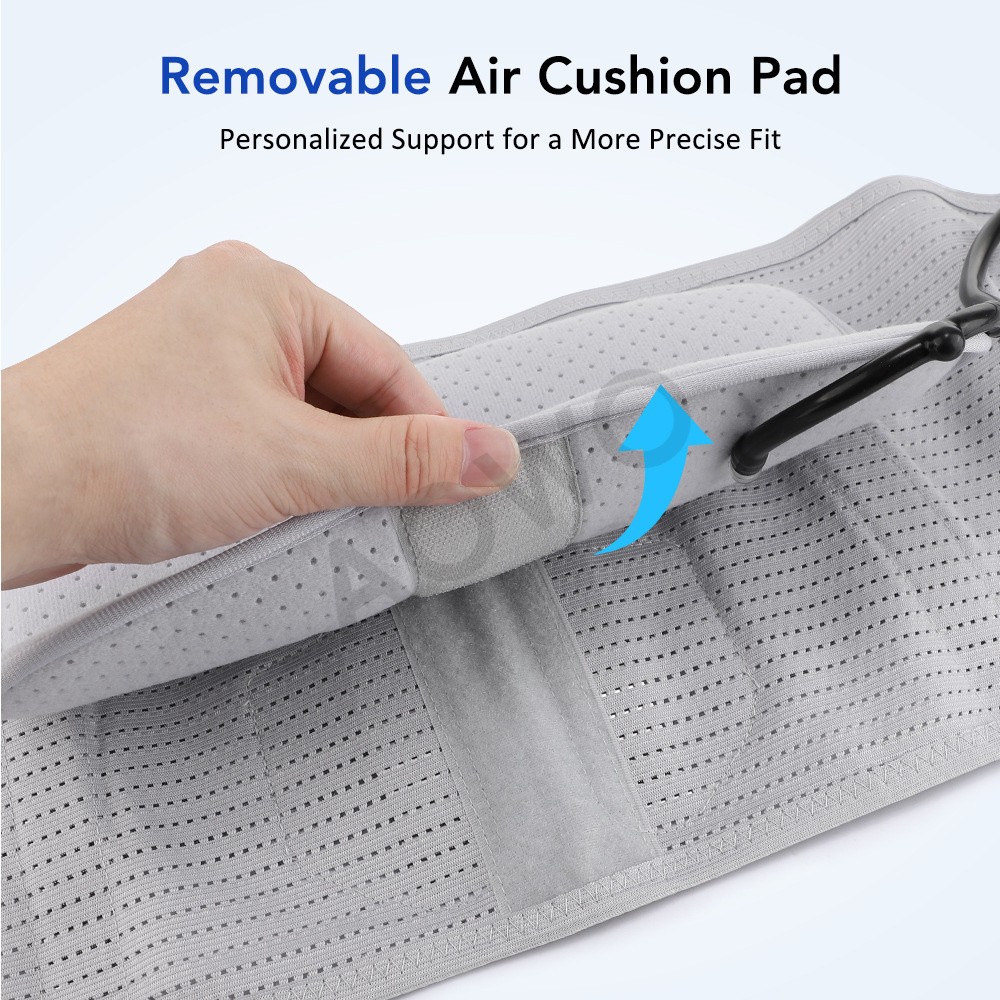 Medical-Grade Lumbar Support Belt for Back Pain Relief with Steel Plates、M-XXL