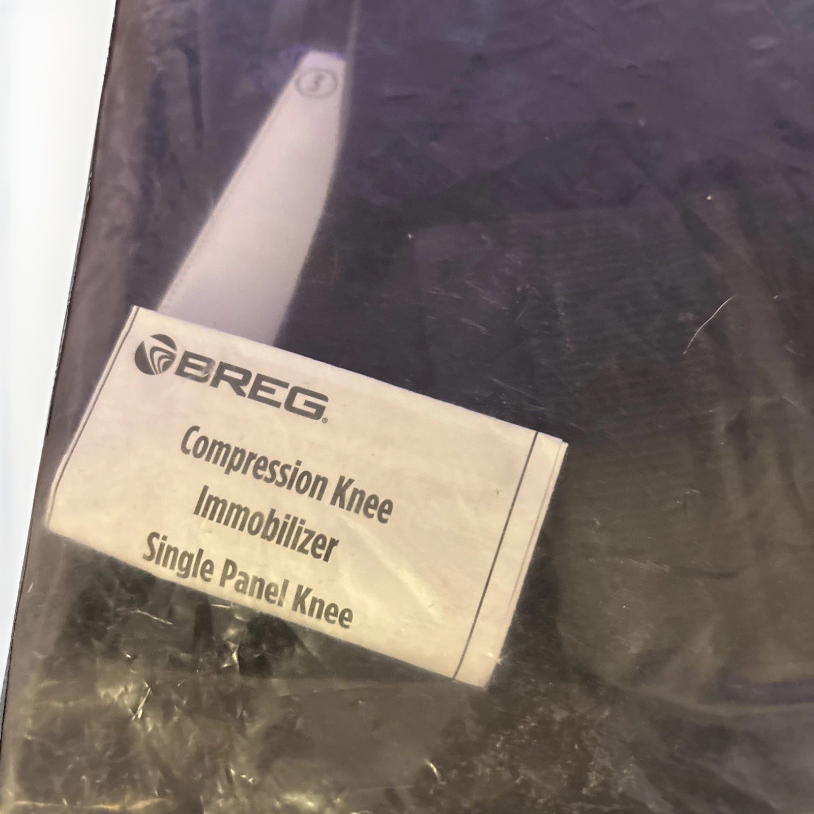 Breg Single-Panel Knee Immobilizer 18″ XL Retails $75+ NEW
