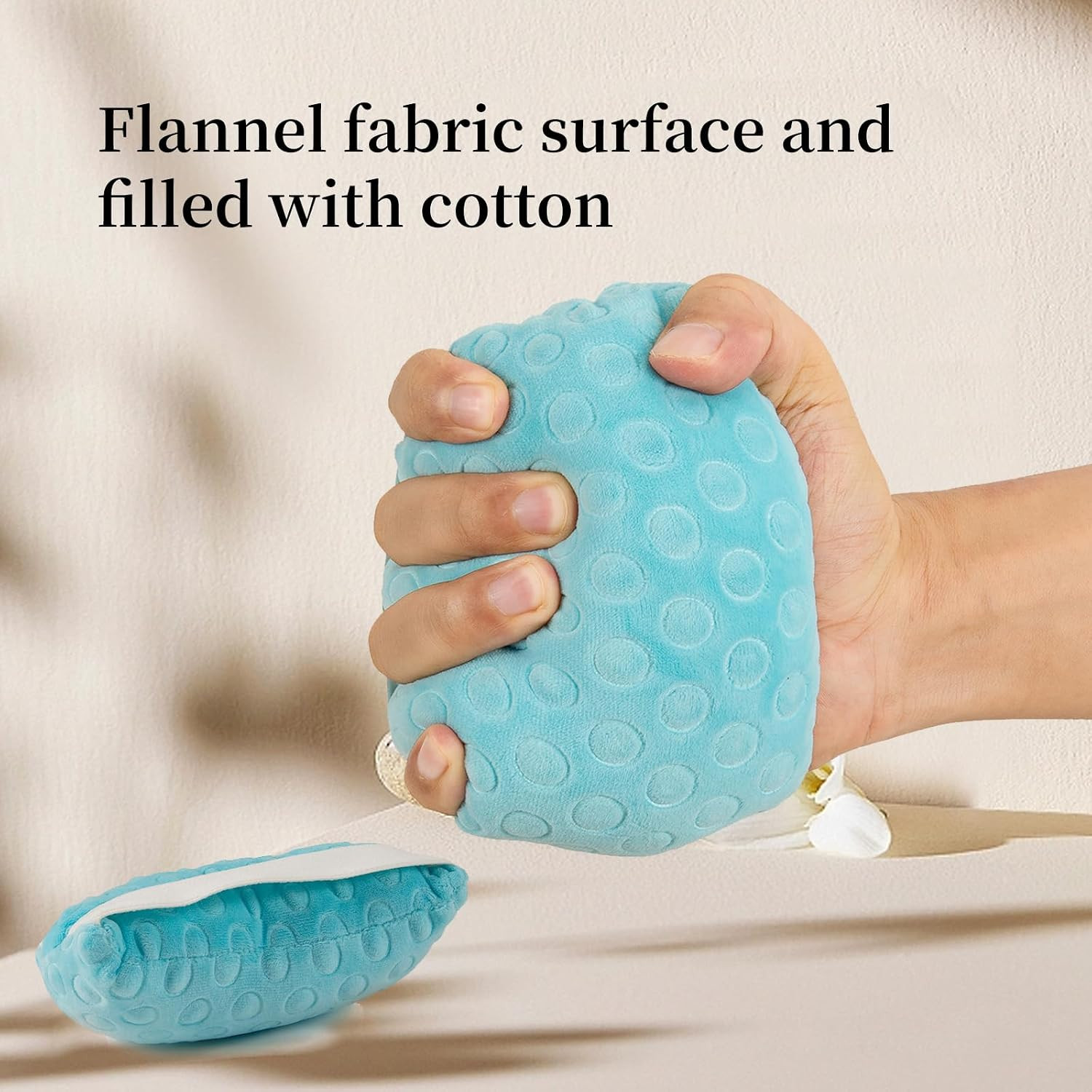2 Pack Hand Contracture Cushions Palm Grip for Cramps and Recovery Finger Sepere