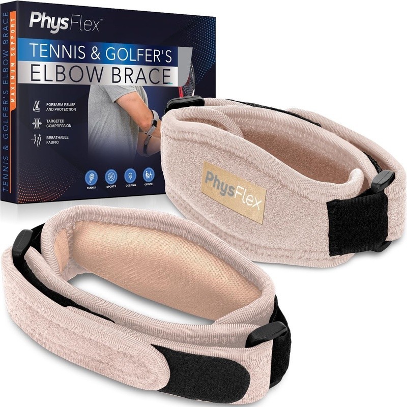 Elbow Brace Adjustable Support Sports Tennis Golf Pain Relief Protection New