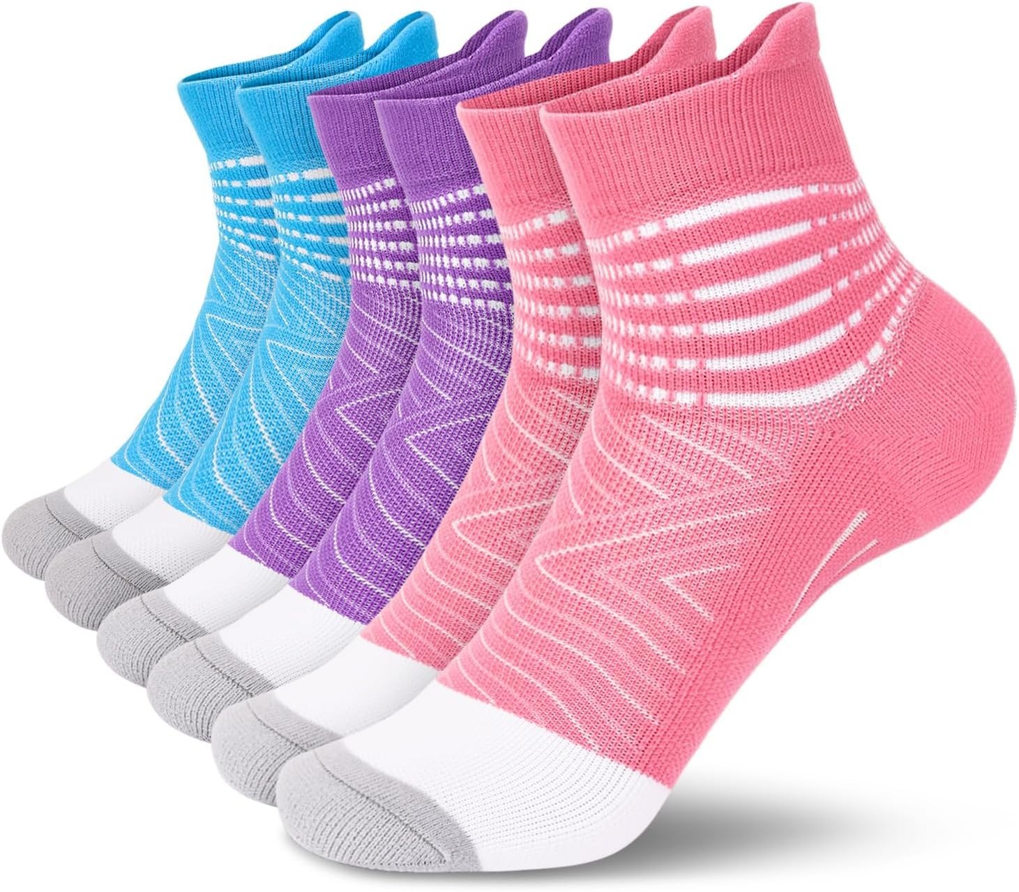 Athletic Compression Socks for Women – Ankle Support & Plantar Fasciitis Relief