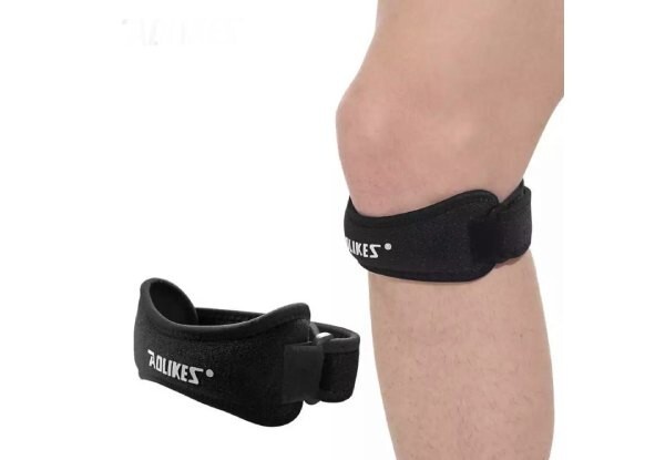 1 X knee support Patella Brace Protector Band for Sports with bridge belt Pads