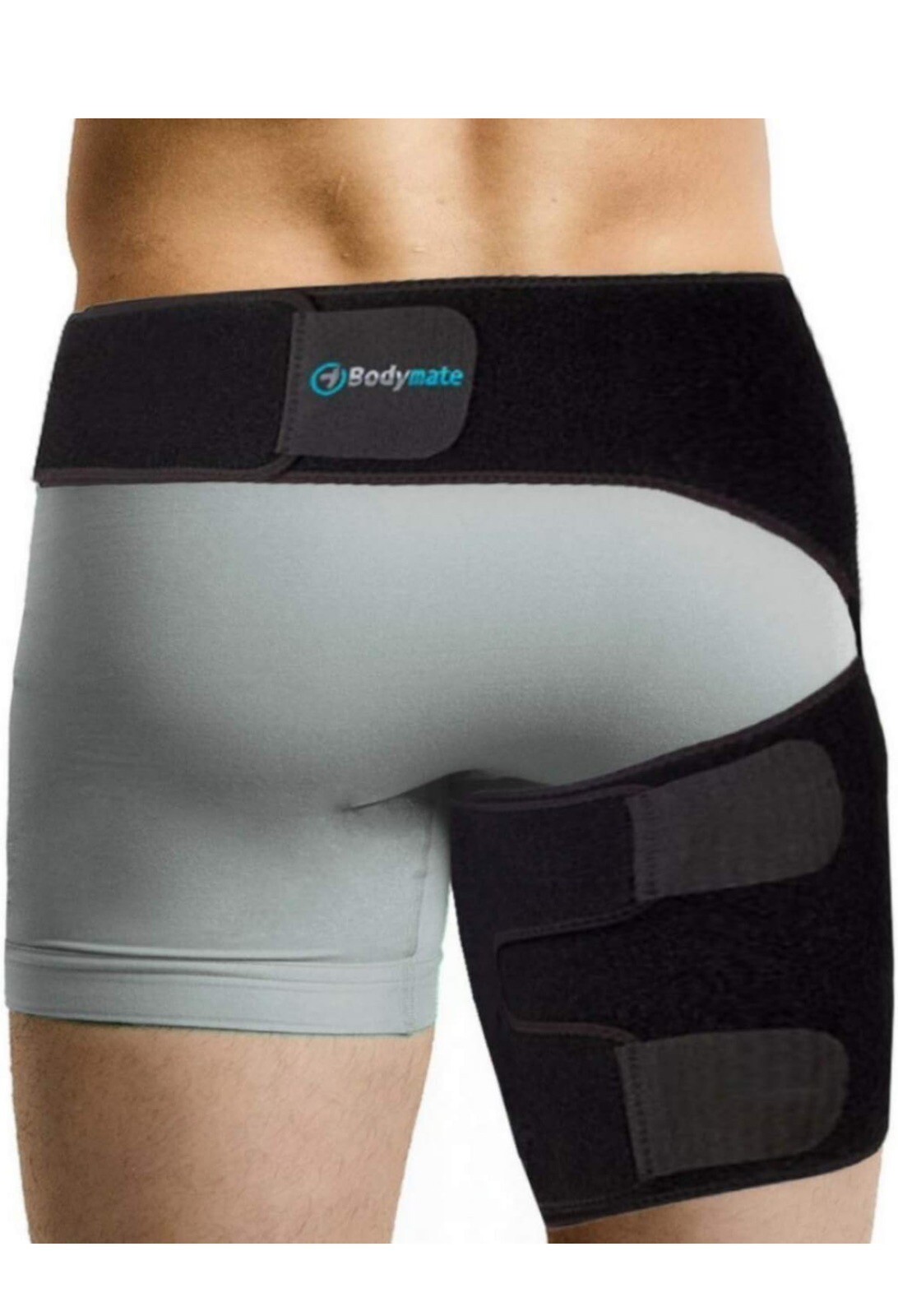 BODYMATE TOP-K-073 Compression Brace, Sciatica – Black