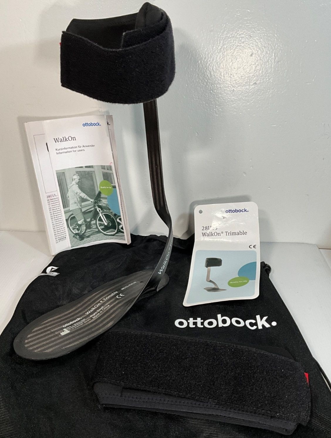Ottobock Walk On Trimable Support RIGHT Leg, SMALL 28U23=R36-39