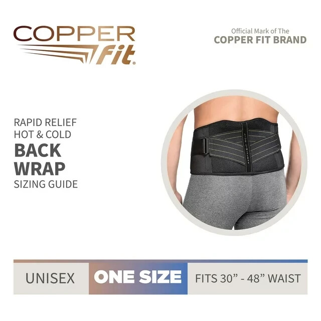 Copper Fit Rapid Relief + Back Support