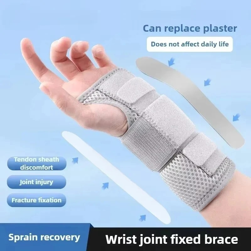 NEW Wrist Brace for Carpal Tunnel – Adjustable Night Support Brace with Splints