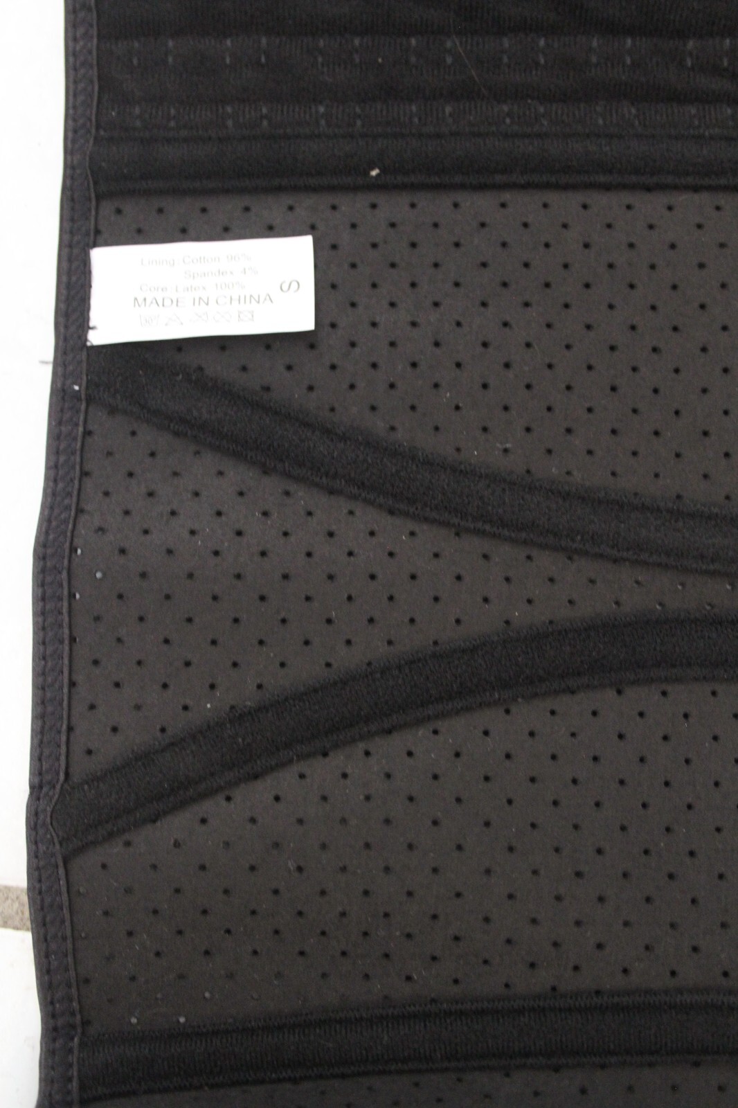 Back Support Belt Lower Lumbar Brace 2 Pull 4 Hook Waist Strap Women Size Small