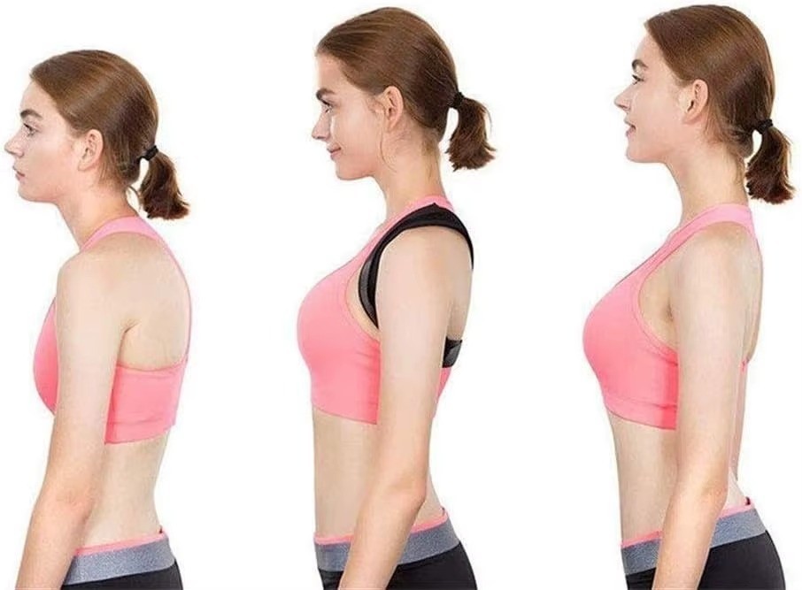 Adjustable Posture Corrector Belt Back Shoulder Spine Support Brace