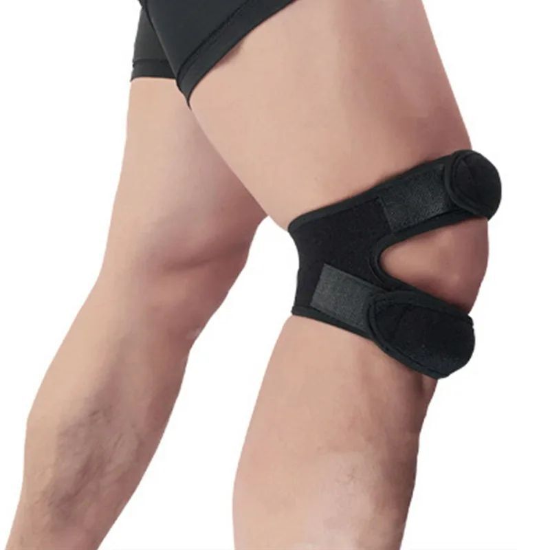Nylon Knee Support Pad – Adjustable Leg Protector Neoprene Sportswear Safety 1pc