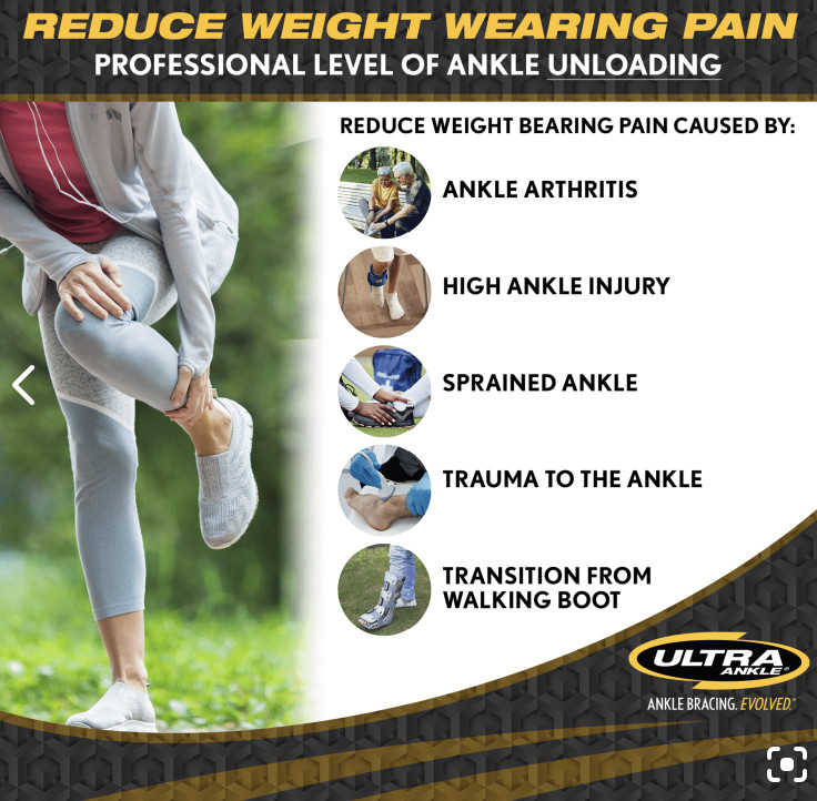 BREG Ultra Ankle CTS Ankle Brace S/M FAST SHIPPING