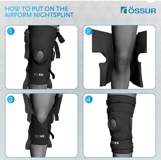 Ossur Rebound Knee Sleeve, Size Large, Ref 704057