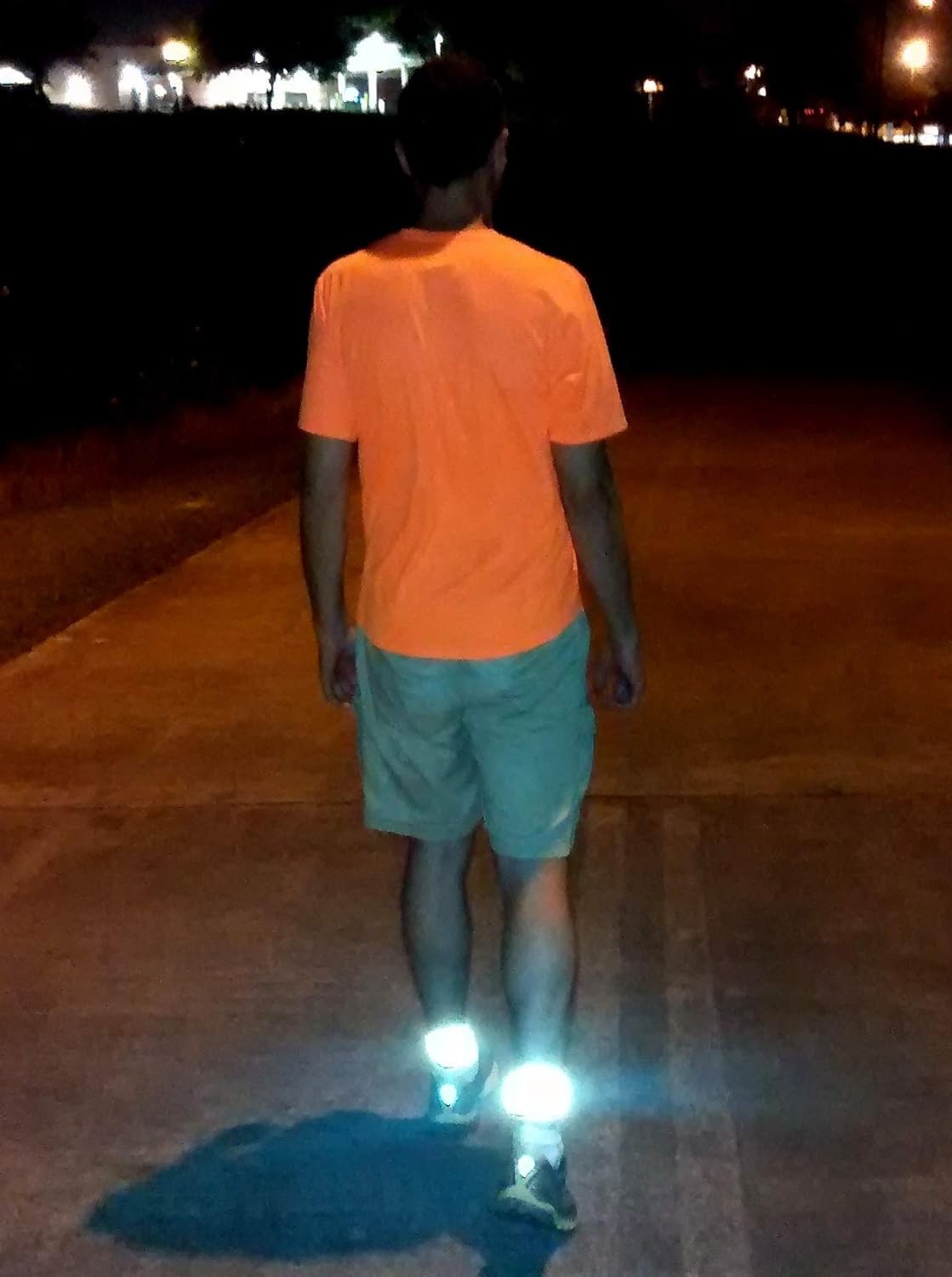 Reflective Ankle Bands – Impressive 1,000+ Foot Visibility Silver – 2