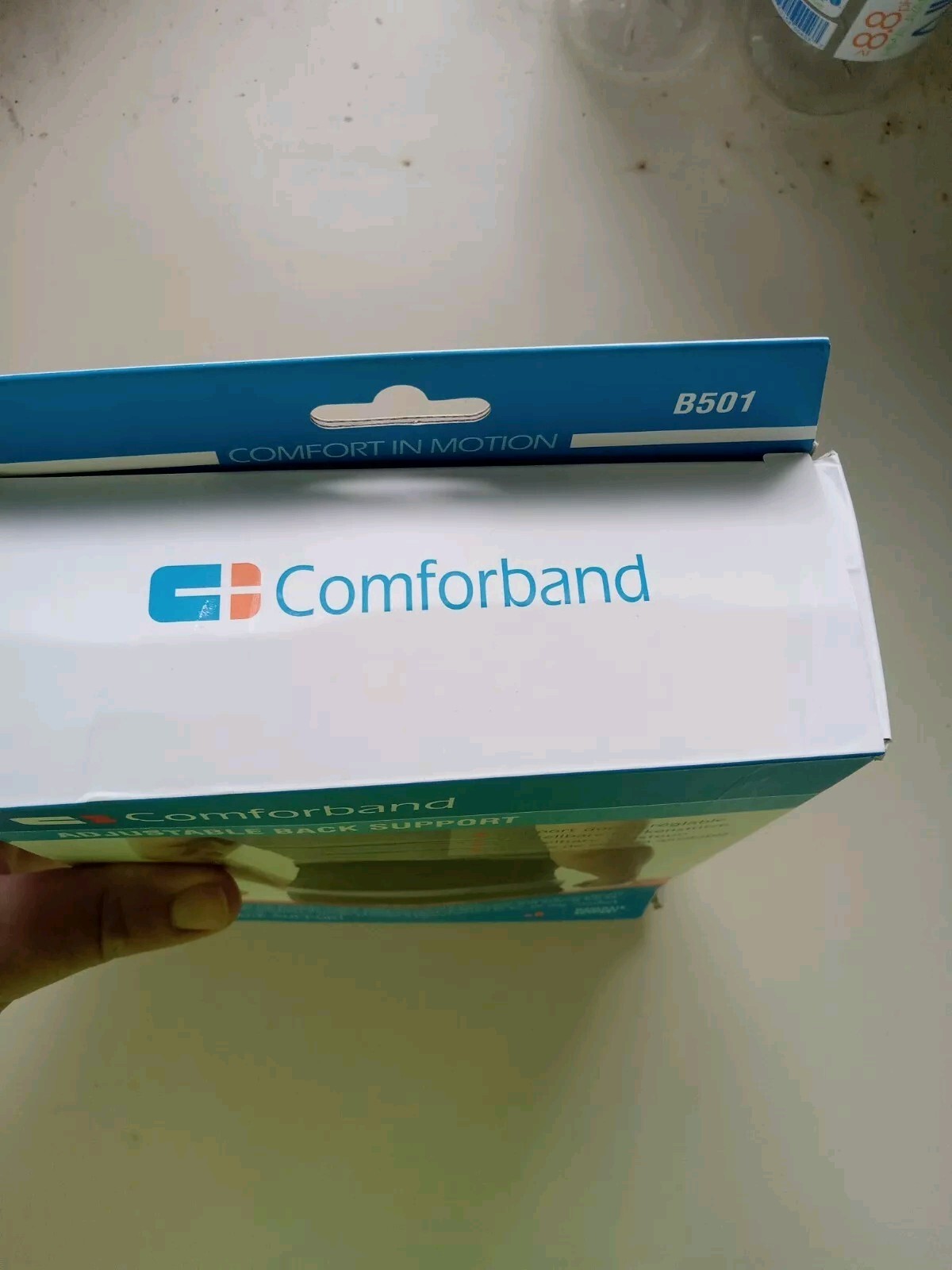 Comforband Adjustable Back Support Brace Size Small/Medium for Men and Women