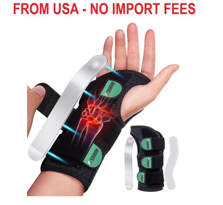 Oyakin Wrist Brace for Carpal Tunnel Night Support, Adjustable Wrist Splint for