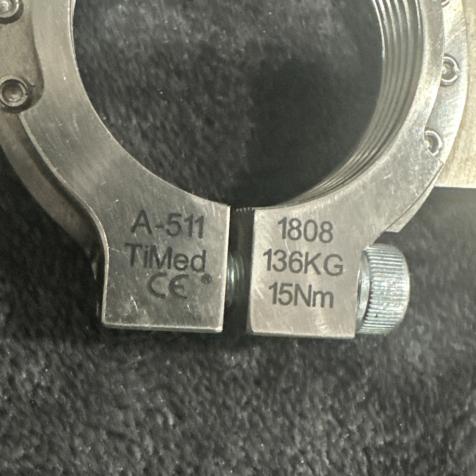 Timed flexible titanium 3 Prong rotating adapter Base