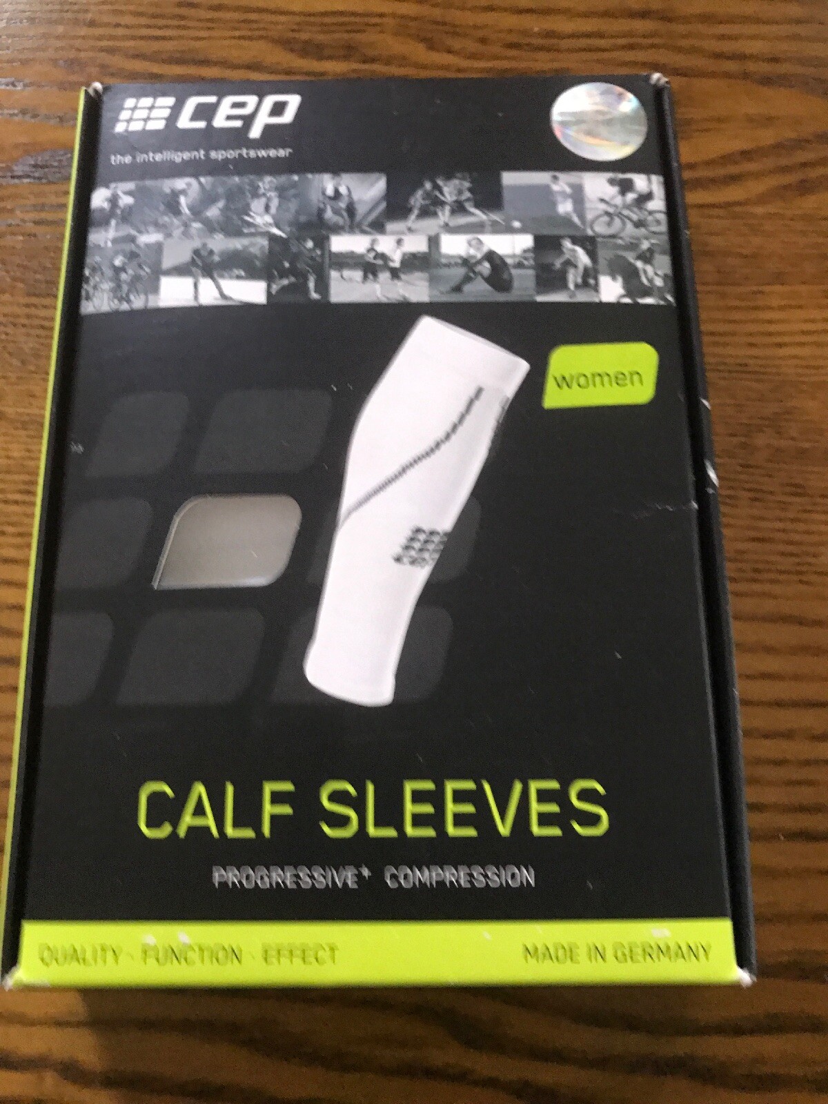 CEP Sportswear Dynamic Allsports Compression Sleeves Women’s s Size IV White New