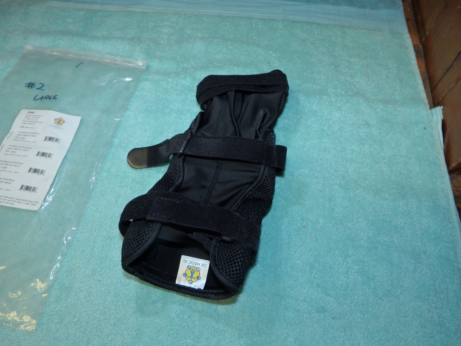 Dr Medical DRMS The Maximus Wrist Brace WB0104-148-03 Size Large
