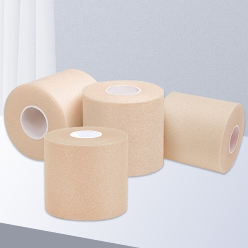 4Pieces Foam Sports Tape Pre Wrap 6cmx20m 7cmx27m For Wrist Ankle Knee Joint