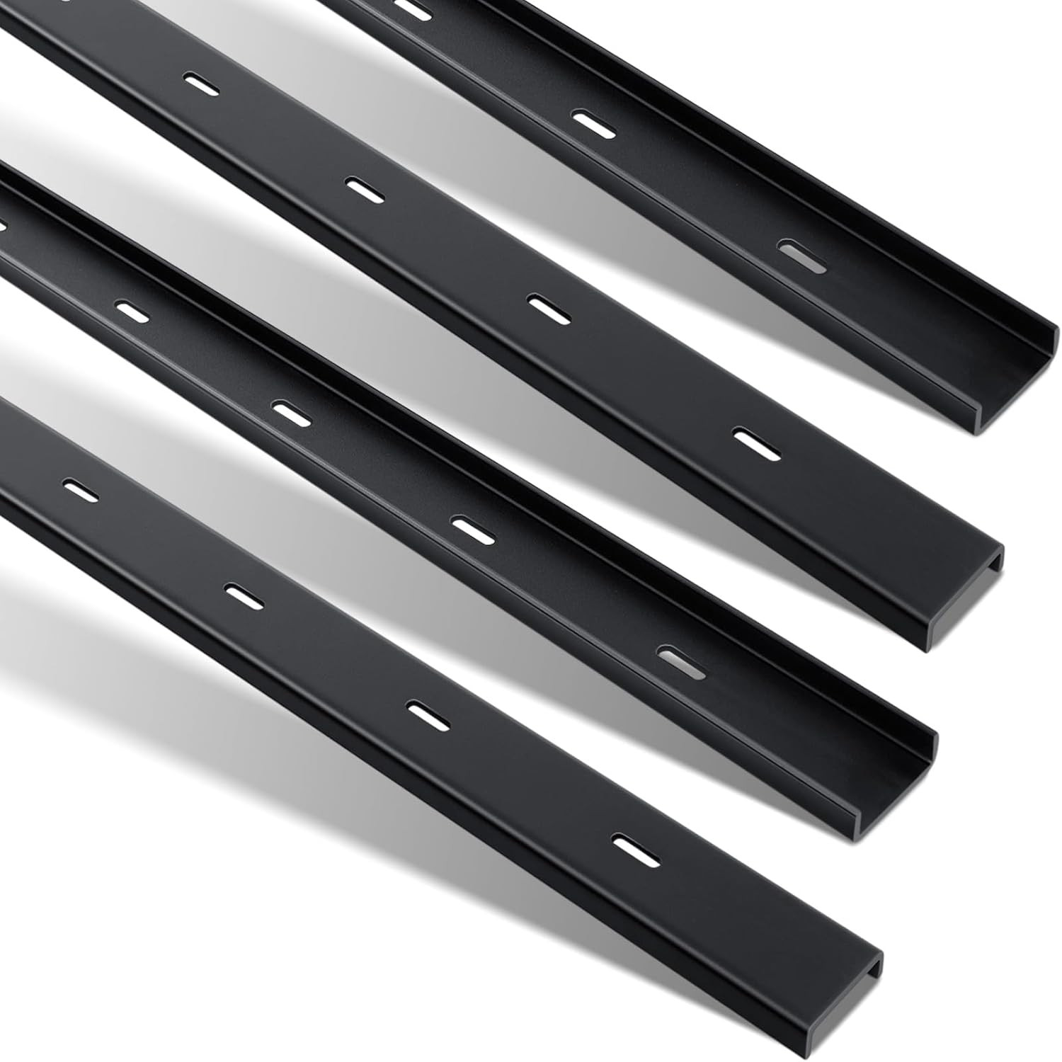 4 Pcs 26″ C Channel Steel Support Metal Support Bracing Hidden C Bracket for Tab