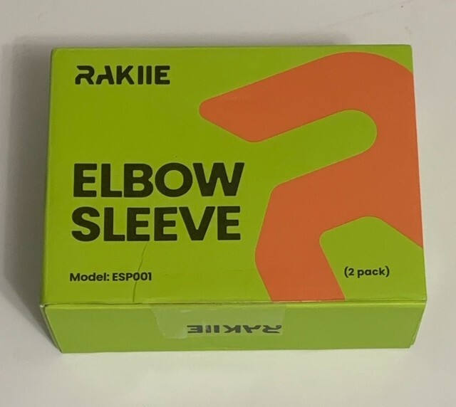 Elbow Support Sleeves for Men and Women, 2 Pack Elbow Compression Large Black