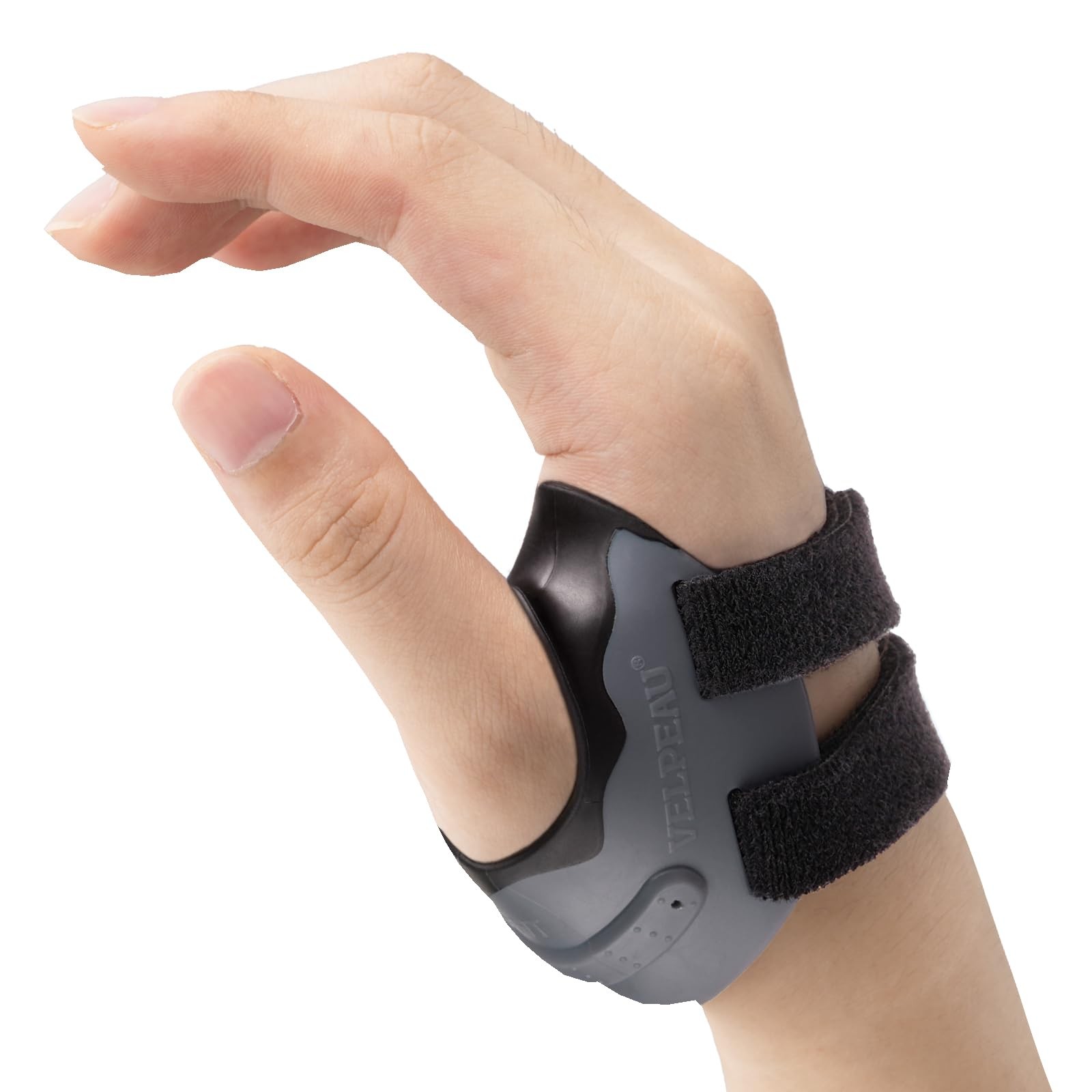 Velpeau CMC Joint Thumb Arthritis Support Brace – Medium, Black-Right Hand