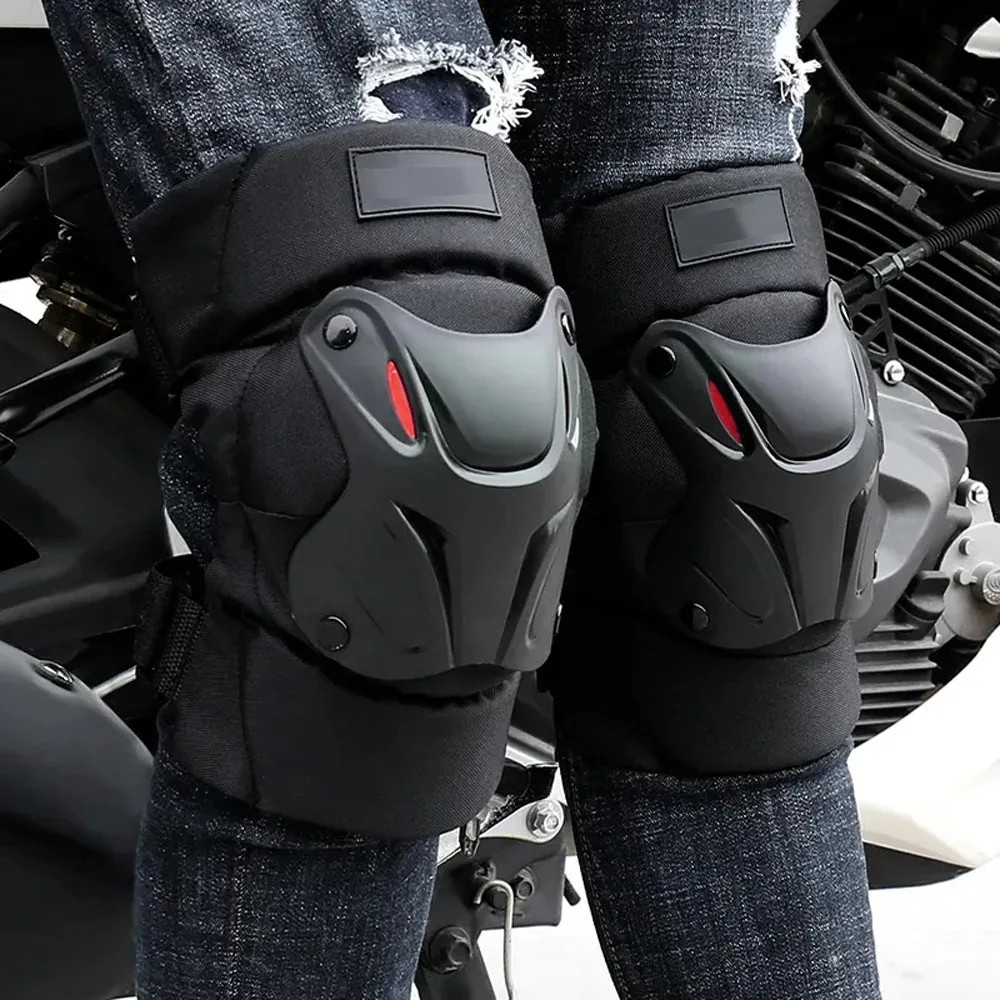 1Pair Knee Brace Elbow Protection Pads Shock Absorption Keep Warm Motorcycle