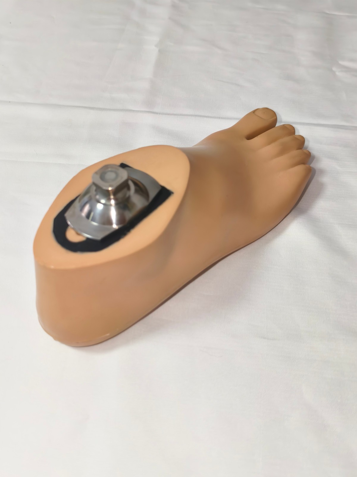 Waterproof SACH Prosthetic Foot w/ Carbon Fiber Keel 22-28cm L/R