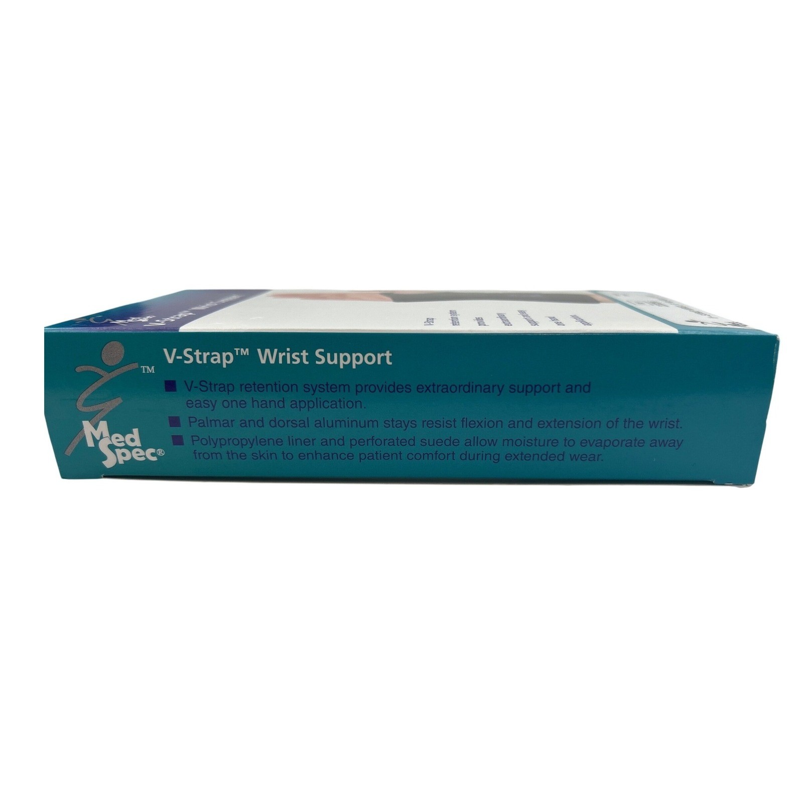 Med Spec V-Strap Wrist Support 8 Inch Black XL Right Hand 223256 New Sealed